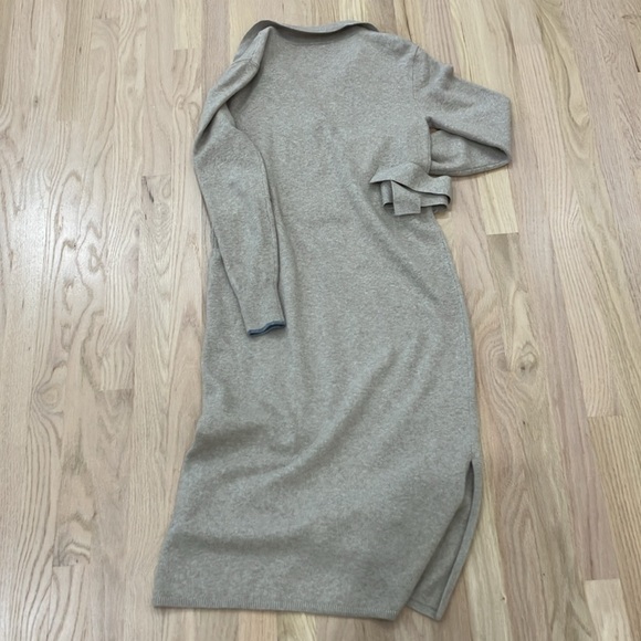 Faherty Jackson sweater dress oatmeal sz Small - Picture 4 of 6